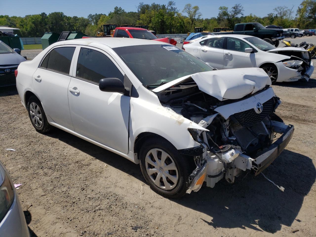 TOYOTA COROLLA BA 2009 with VIN 2T1BU40E29C167477 - Photo from auction