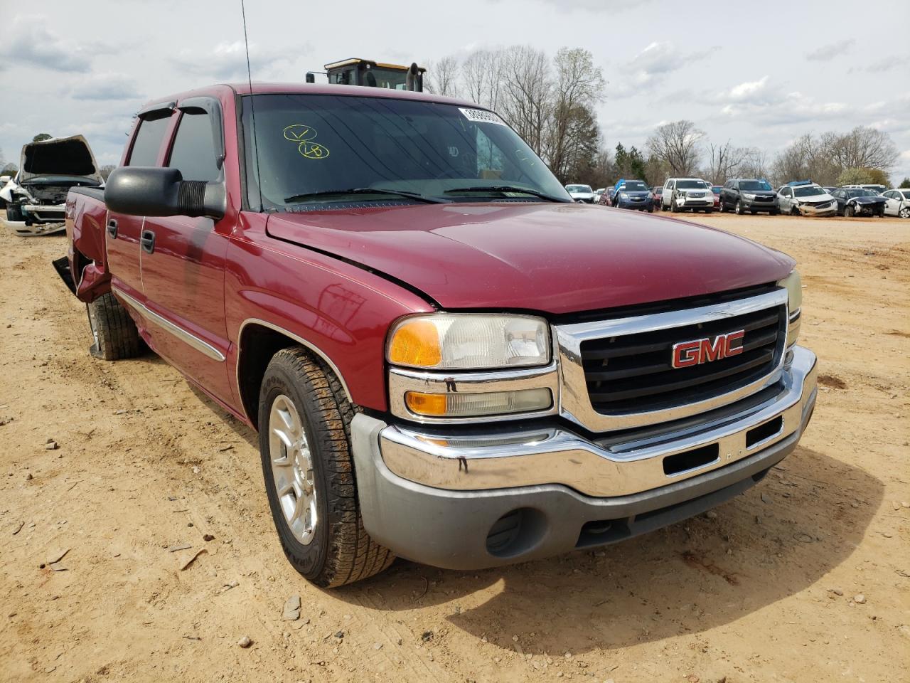 GMC NEW SIERRA 2006 with VIN 2GTEC13V661349672 - Photo from auction