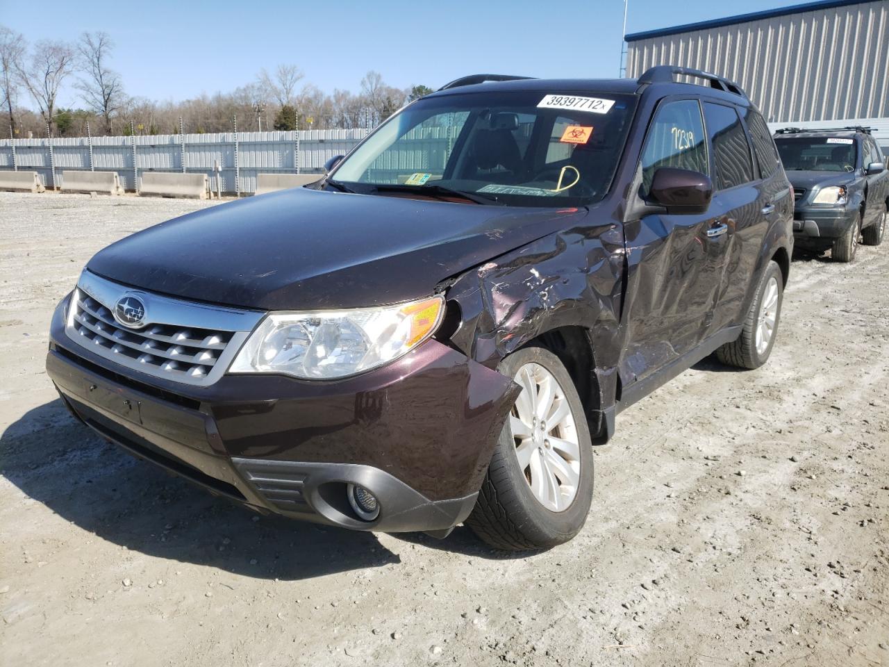 Photo 2 from auction – 2013 SUBARU FORESTER L with VIN JF2SHAEC8DH443936