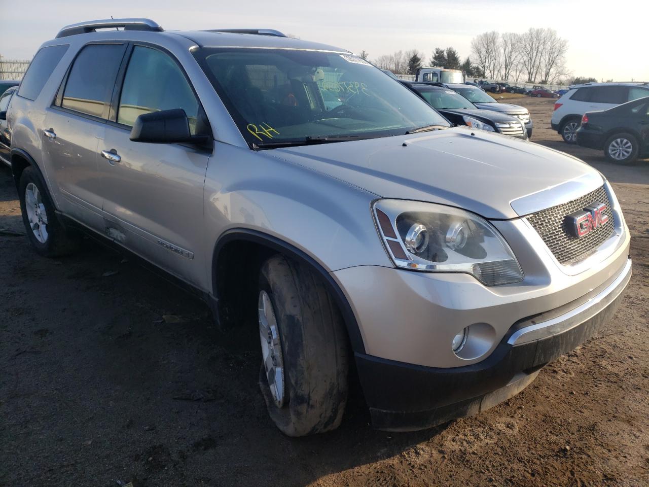GMC ACADIA SLE 2008 with VIN 1GKEV13718J156564 - Photo from auction