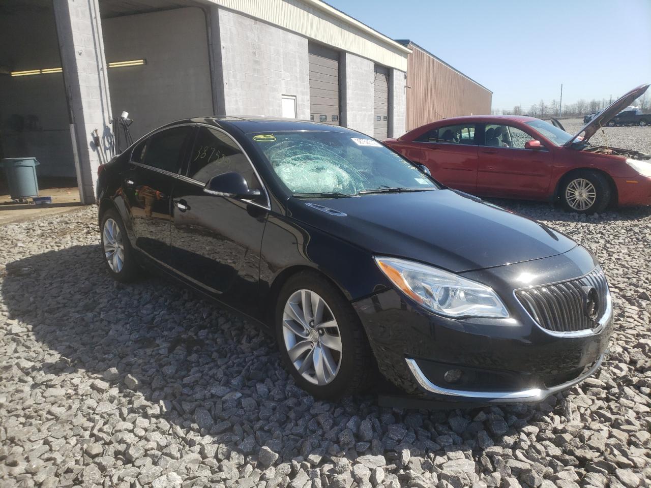 BUICK REGAL PREM 2014 with VIN 2G4GN5EX6E9231772 - Photo from auction