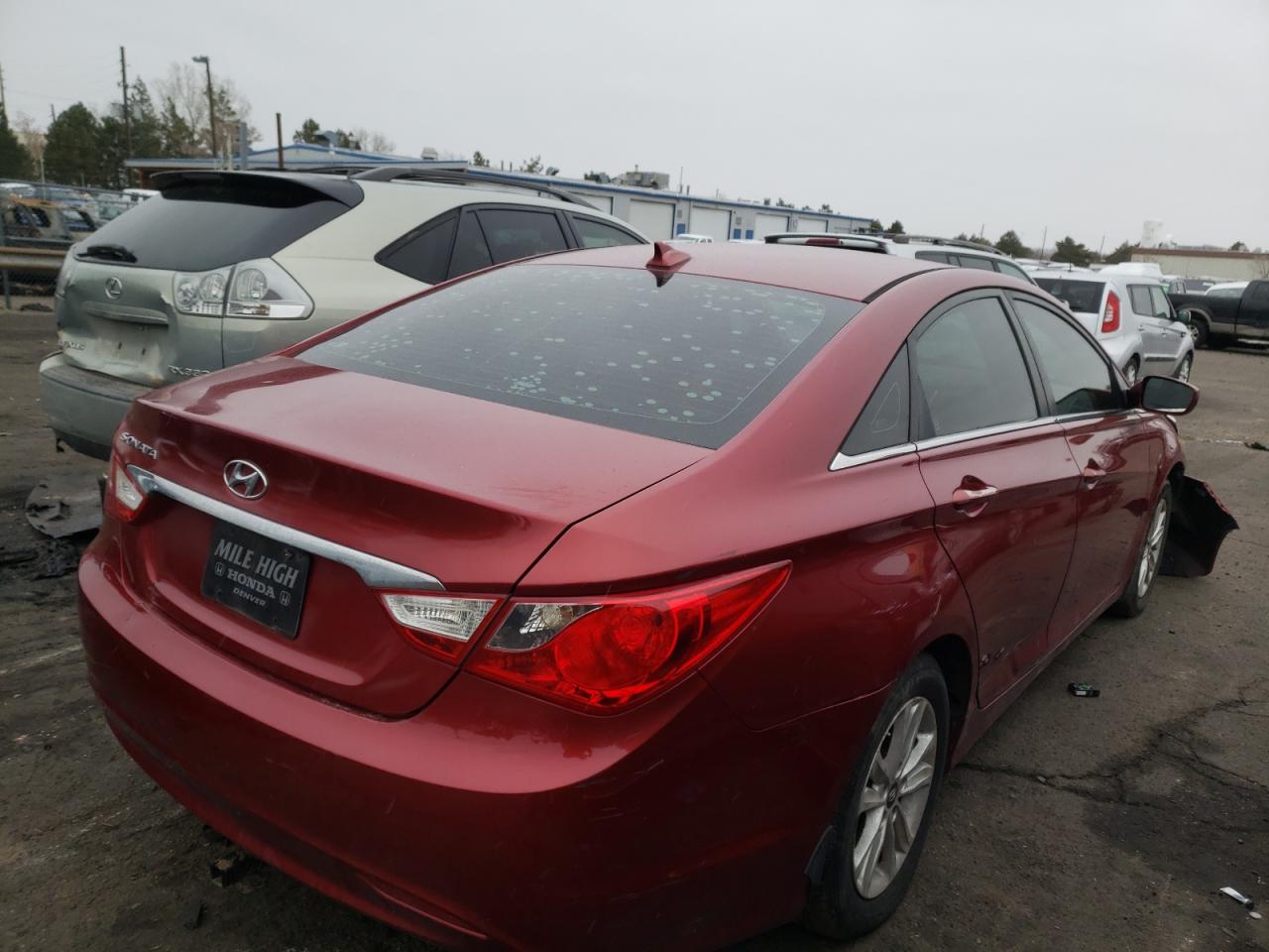 Photo 4 from auction – 2012 HYUNDAI SONATA GLS with VIN 5NPEB4AC7CH376055