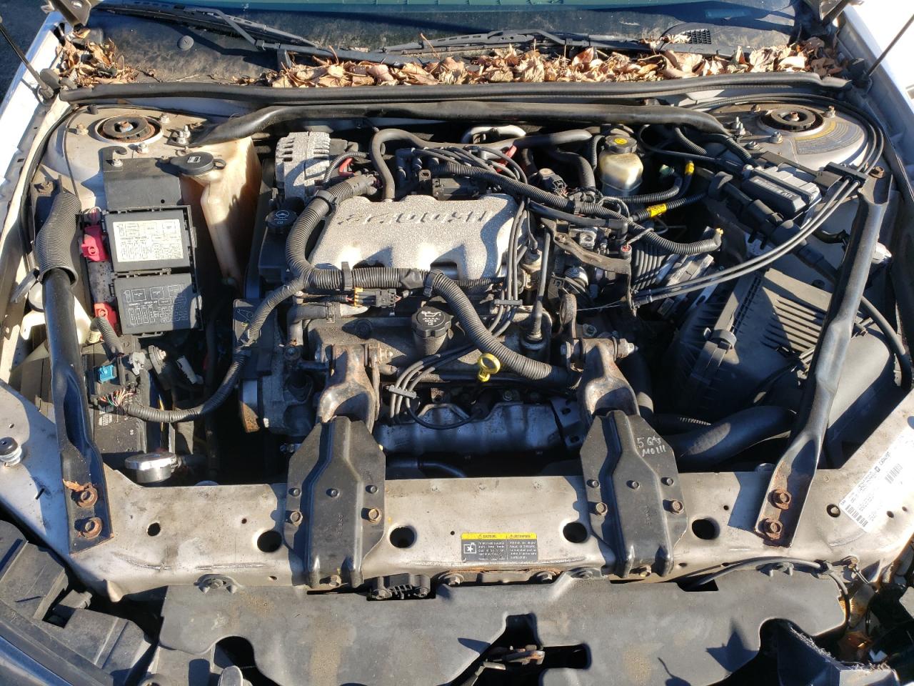 Photo 7 from auction – 2002 CHEVROLET IMPALA with VIN 2G1WF52E729303339