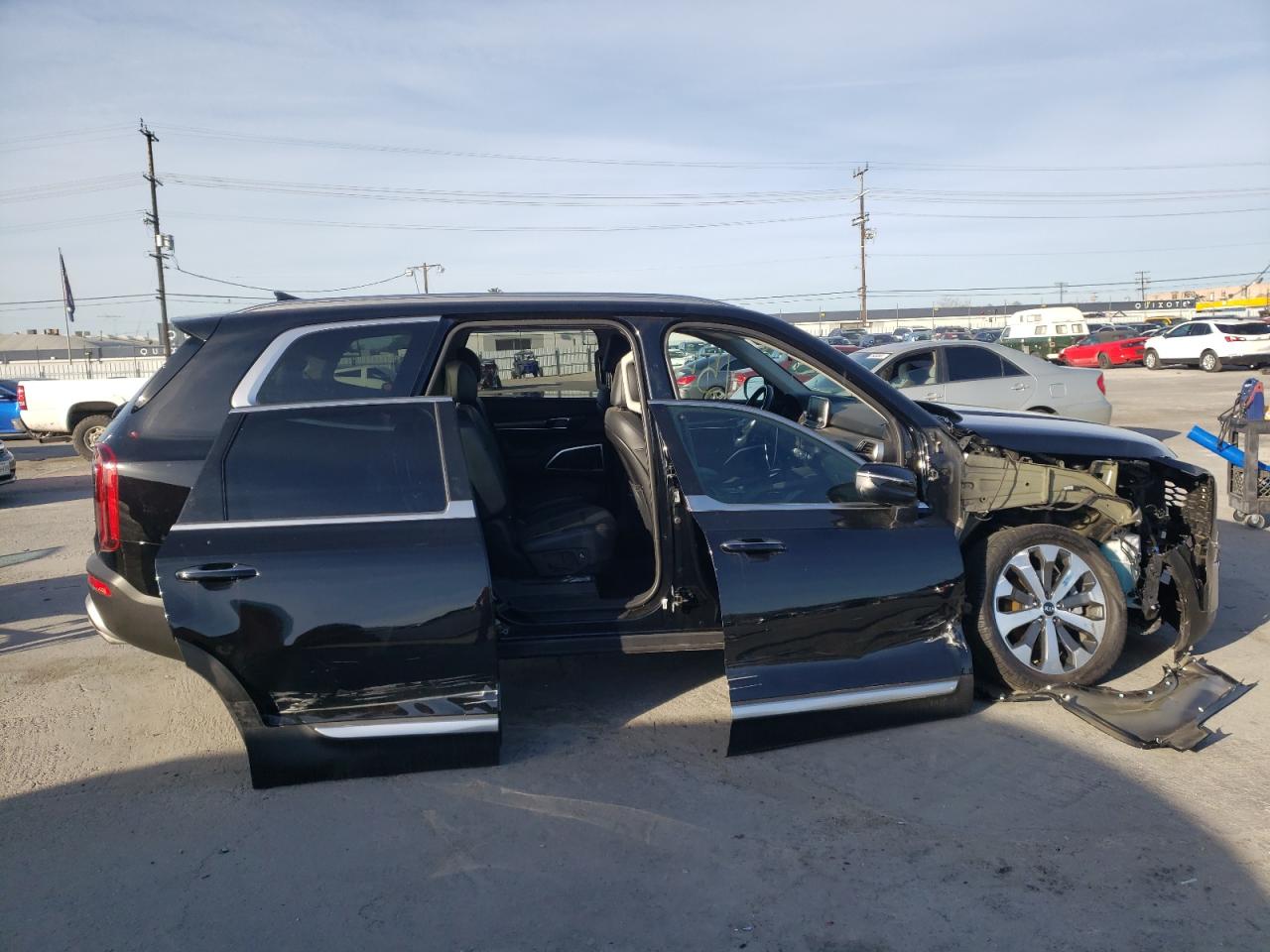 Photo 9 from auction – 2021 KIA TELLURIDE with VIN 5XYP64HC2MG139713