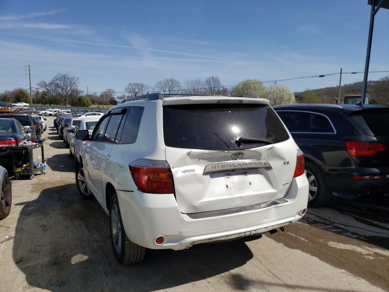 Photo 9 from auction – 2009 TOYOTA HIGHLANDER with VIN JTEES43A692145231