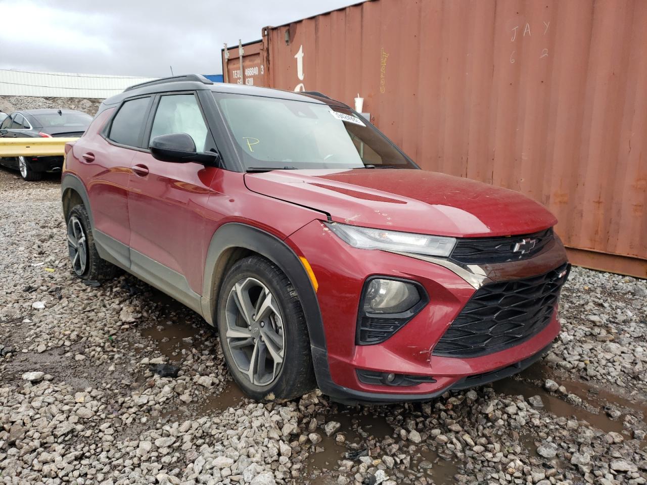 CHEVROLET TRAILBLAZE 2021 with VIN KL79MTSL9MB000090 - Photo from auction