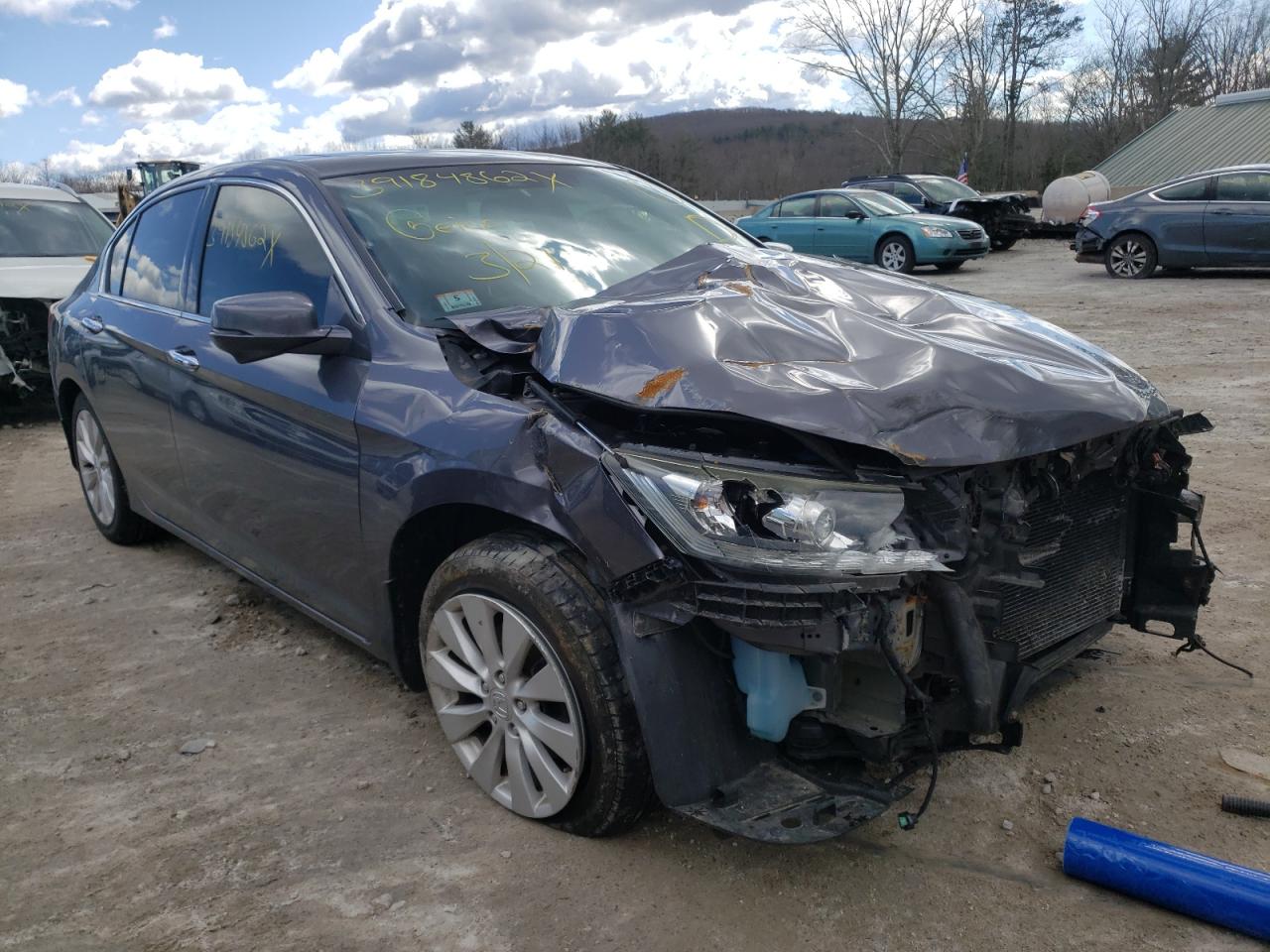 Photo 1 from auction – 2015 HONDA ACCORD EXL with VIN 1HGCR3F85FA014580