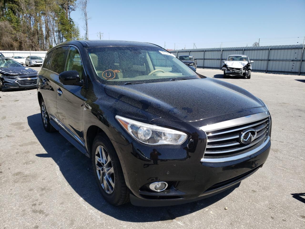 INFINITI QX60 2014 with VIN 5N1AL0MN2EC504150 - Photo from auction