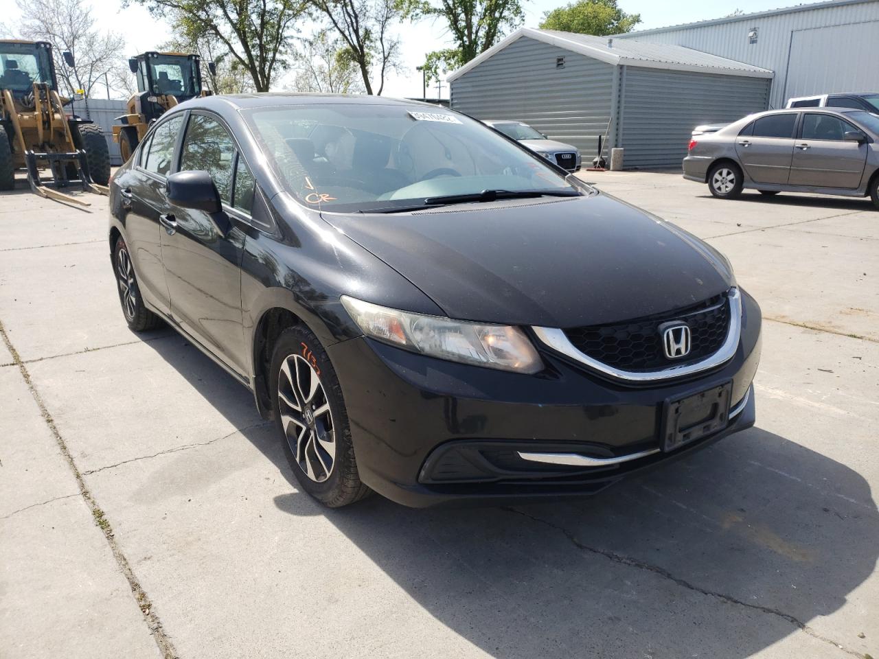 HONDA CIVIC EX 2013 with VIN 19XFB2F81DE226607 - Photo from auction