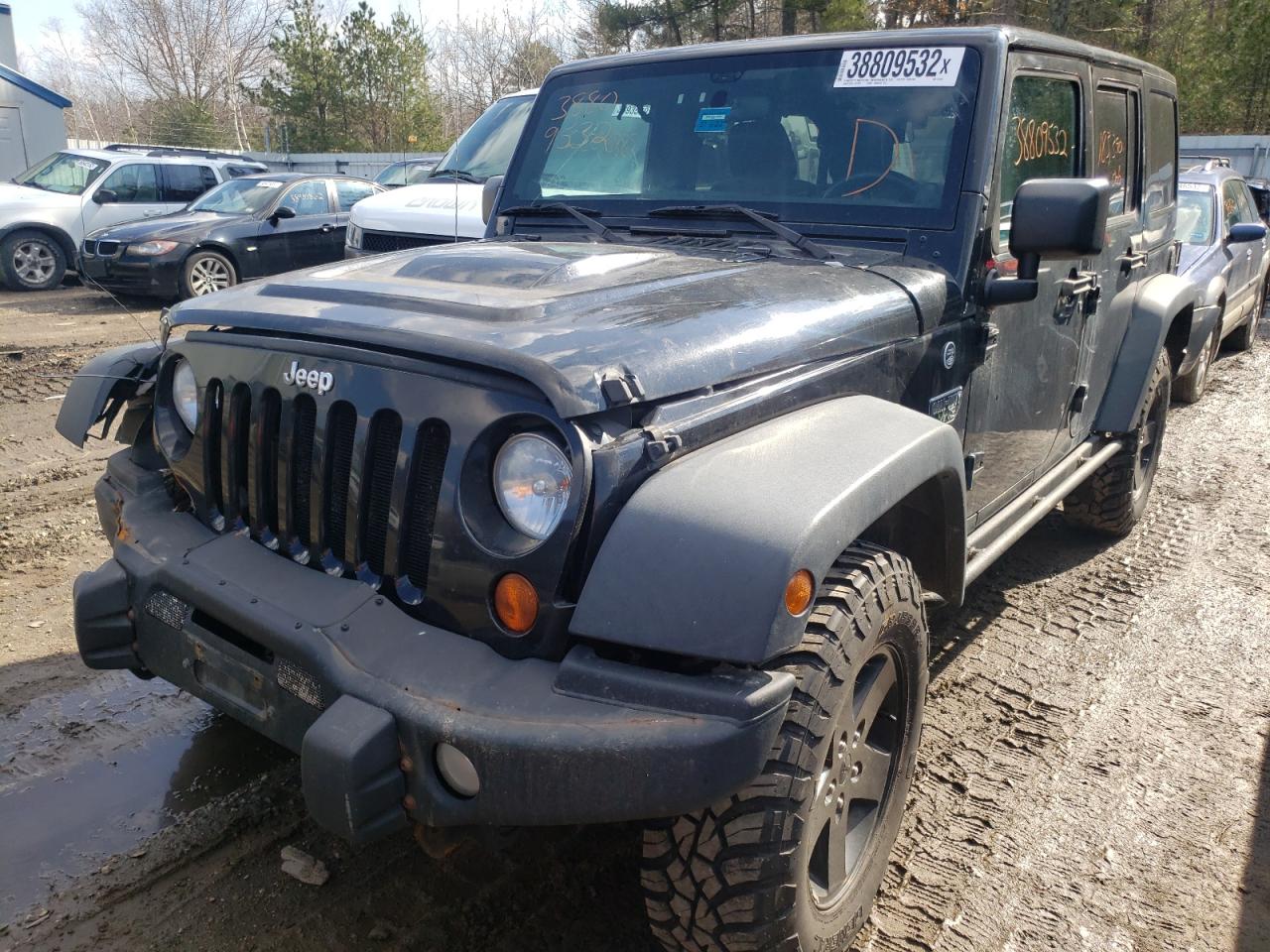 Photo 2 from auction – 2012 JEEP WRANGLER U with VIN 1C4BJWFG9CL237845