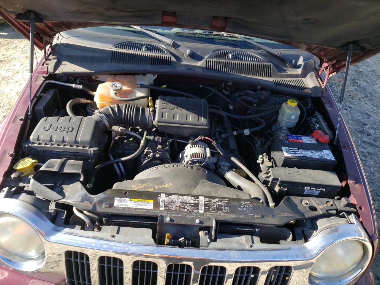 Photo 7 from auction – 2002 JEEP LIBERTY LI with VIN 1J4GL58K32W175071