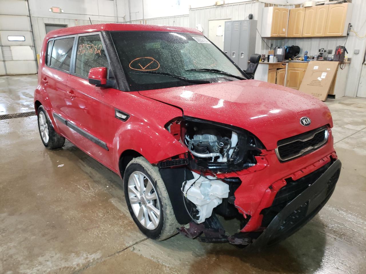 KIA SOUL 2013 with VIN KNDJT2A58D7610145 - Photo from auction