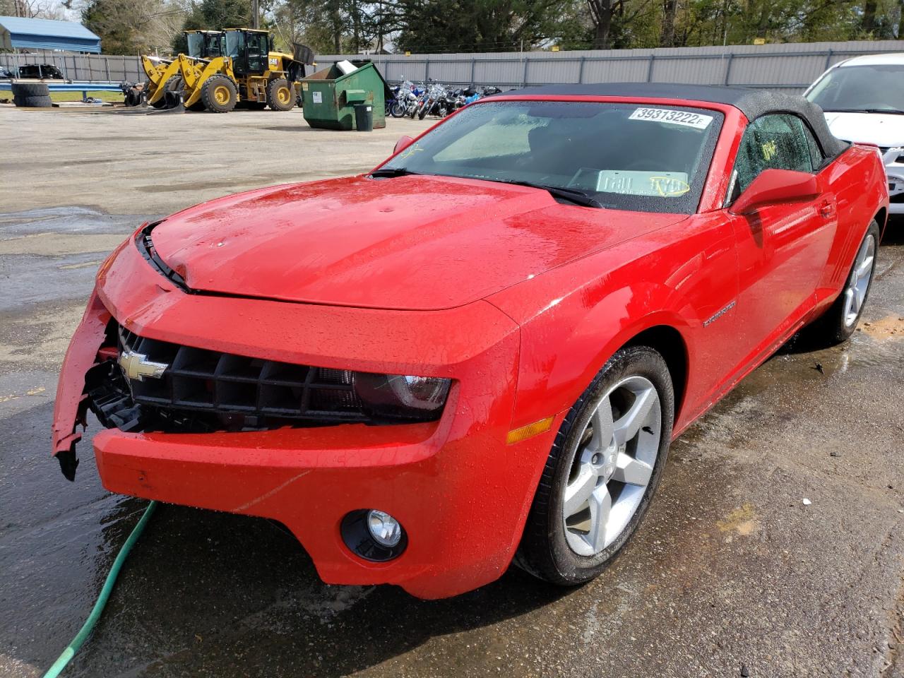 Photo 2 from auction – 2012 CHEVROLET CAMARO LT with VIN 2G1FC3D30C9113005
