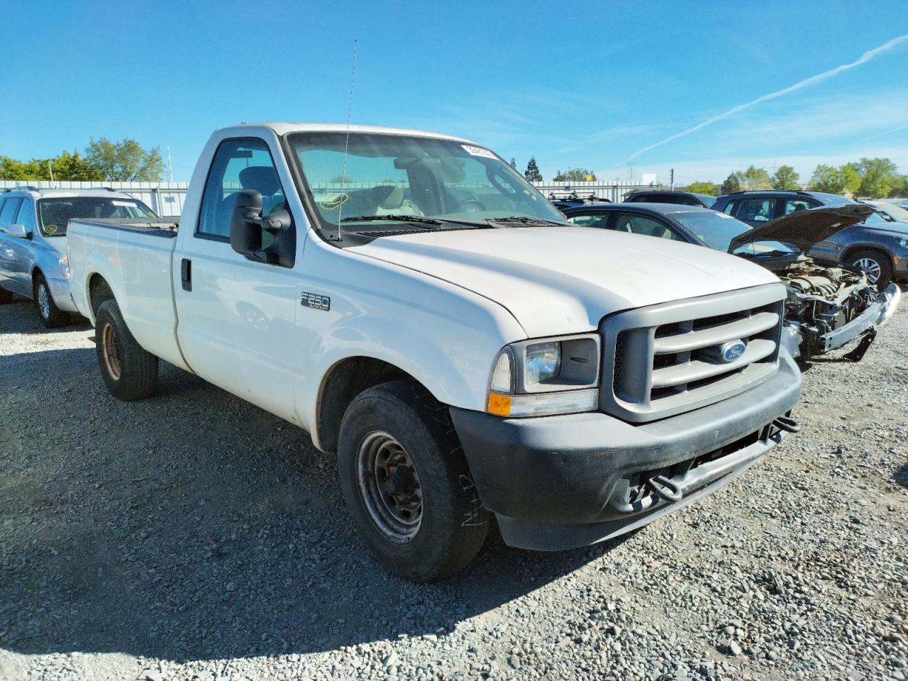 FORD F250 SUPER 2004 with VIN 1FTNF20L14EA14914 - Photo from auction