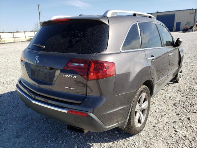 Photo 4 from auction – 2010 ACURA MDX TECHNO with VIN 2HNYD2H66AH513305