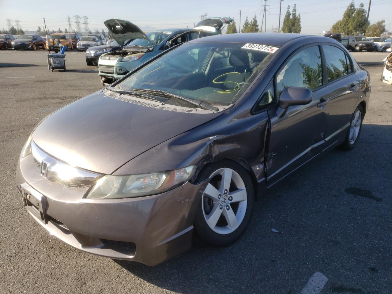 Photo 2 from auction – 2009 HONDA CIVIC LX-S with VIN 2HGFA16629H512166