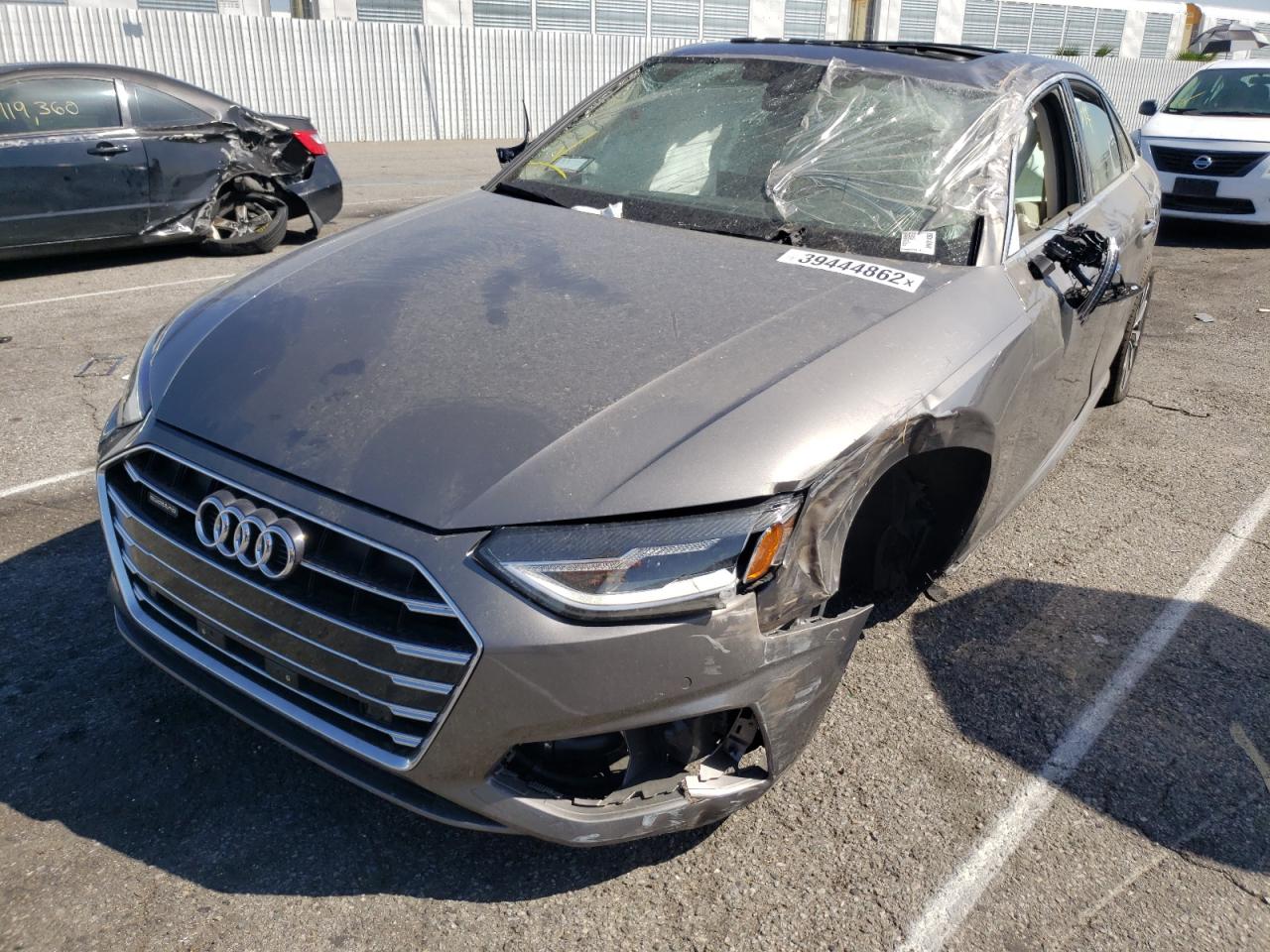 Photo 2 from auction – 2021 AUDI A4 PREMIUM with VIN WAUABAF49MN014368