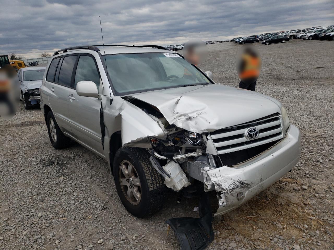 TOYOTA HIGHLANDER 2007 with VIN JTEHP21A270197941 - Photo from auction