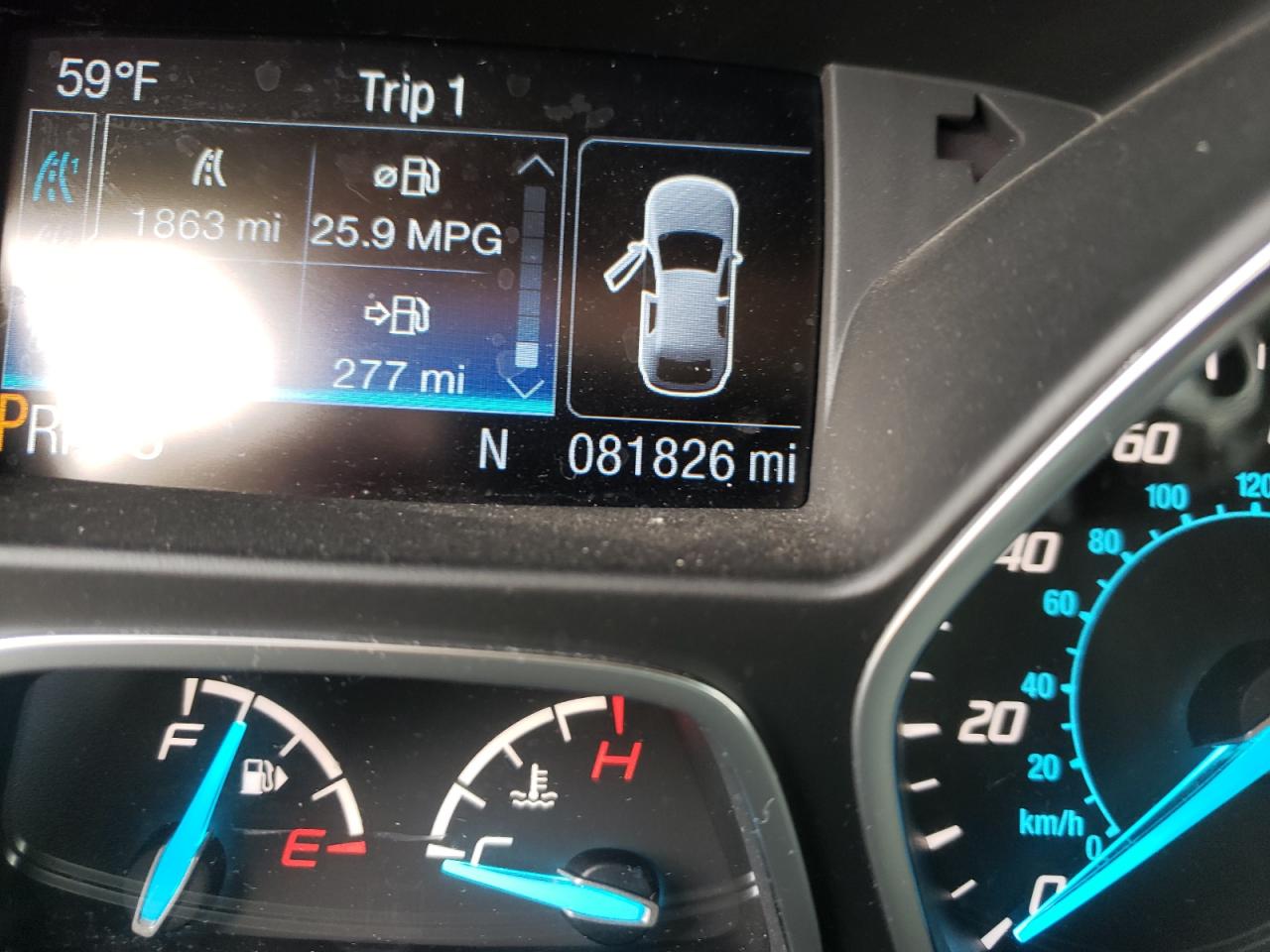 Photo 8 from auction – 2014 FORD ESCAPE TIT with VIN 1FMCU9J98EUE26646