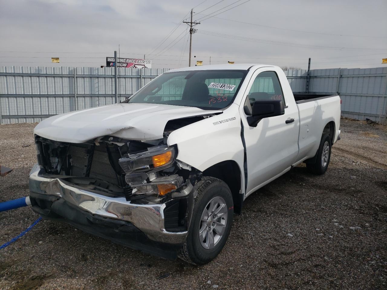 Photo 2 from auction – 2021 CHEVROLET SILVERADO with VIN 3GCNWAEF8MG261532