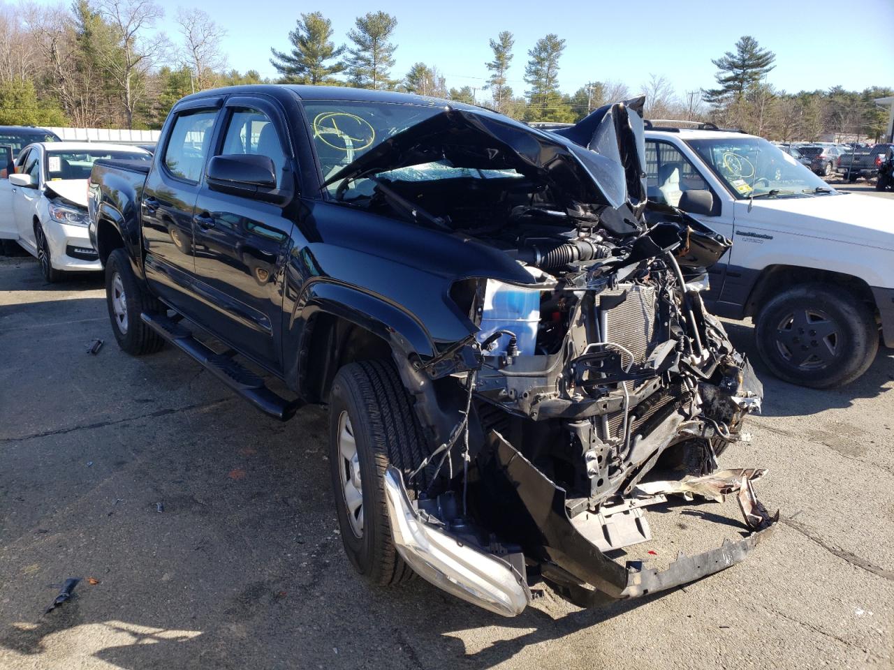 TOYOTA TACOMA DOU 2017 with VIN 3TMCZ5AN2HM089864 - Photo from auction