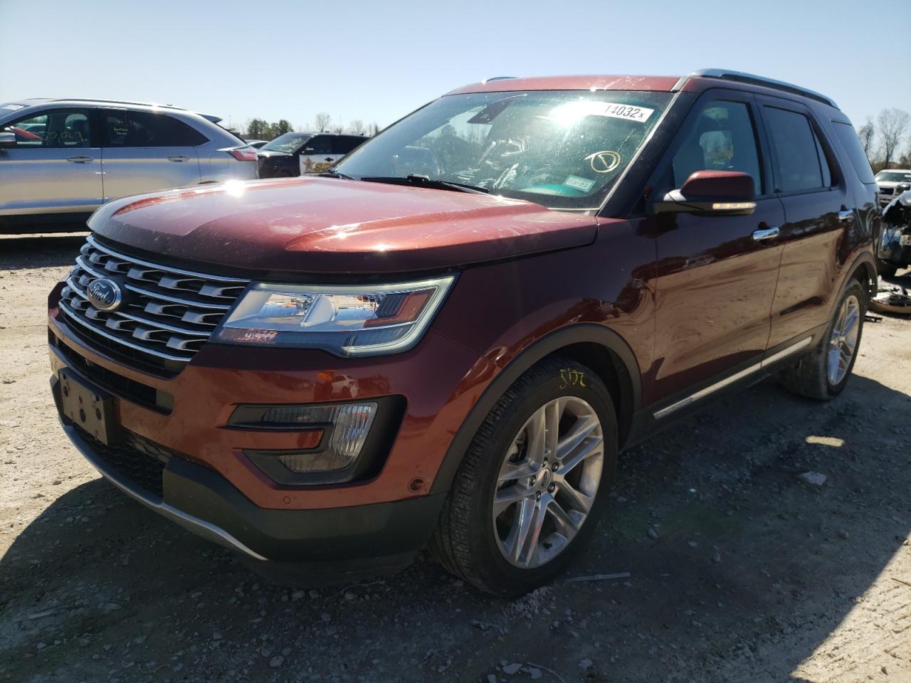 Фото 2 с аукциона – 2016 FORD EXPLORER L с VIN 1FM5K7F87GGA07014