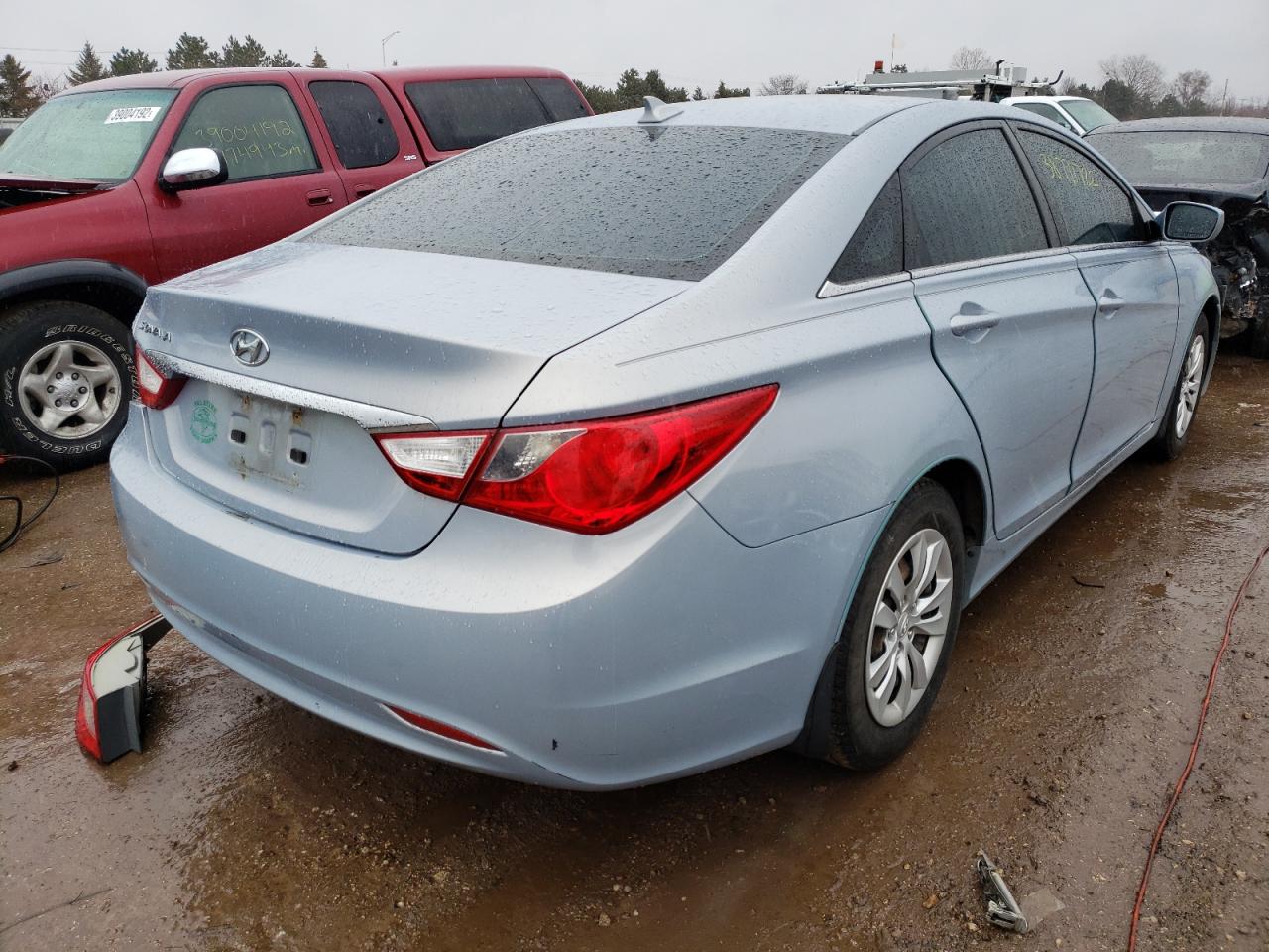 Photo 4 from auction – 2012 HYUNDAI SONATA GLS with VIN 5NPEB4AC6CH311195