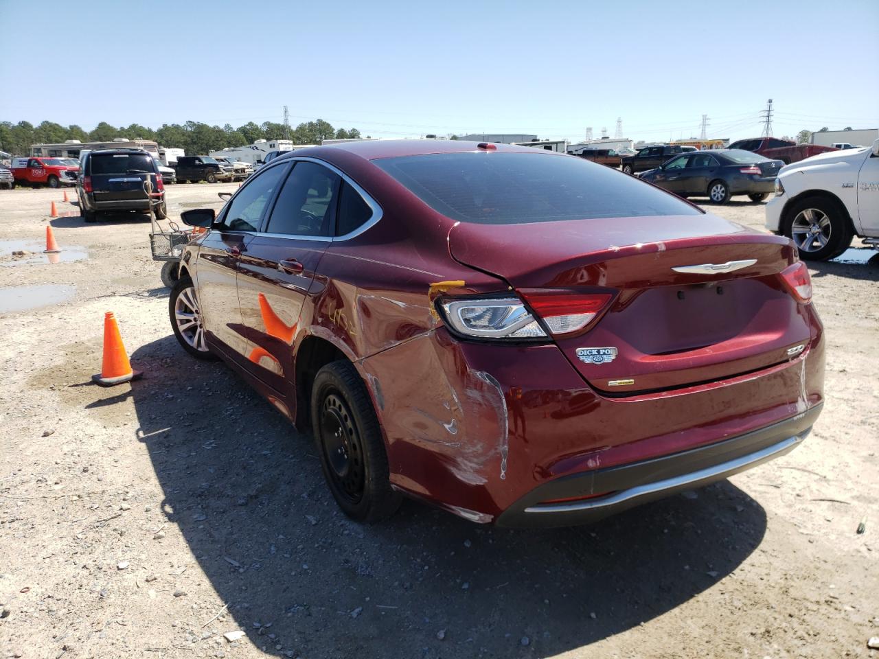 Photo 3 from auction – 2016 CHRYSLER 200 LIMITE with VIN 1C3CCCAB8GN110964