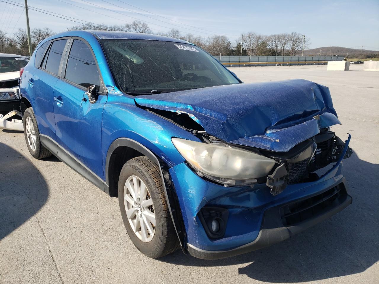 MAZDA CX-5 TOURI 2014 with VIN JM3KE2CY8E0342804 - Photo from auction