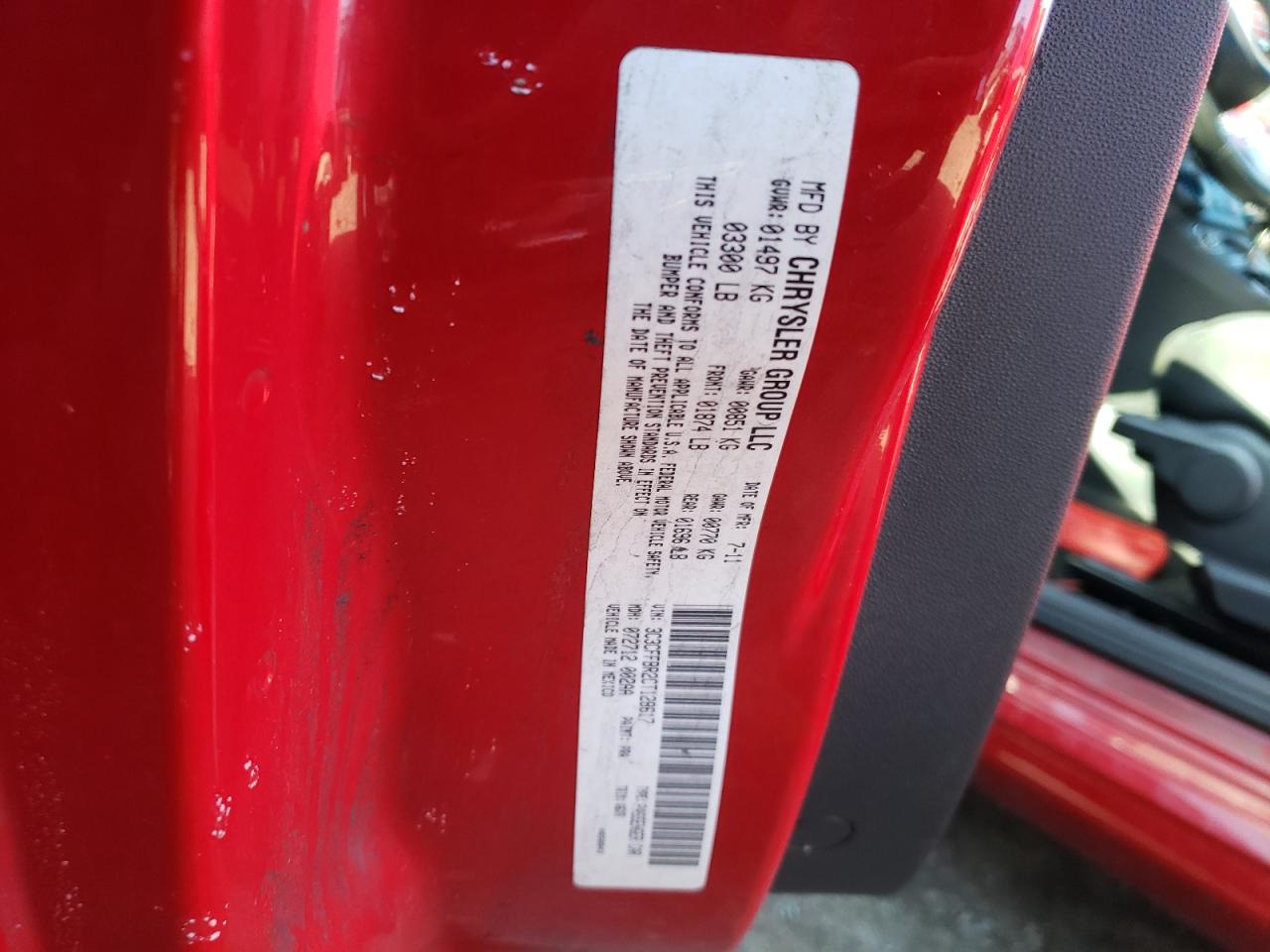 Photo 10 from auction – 2012 FIAT 500 SPORT with VIN 3C3CFFBR2CT128617