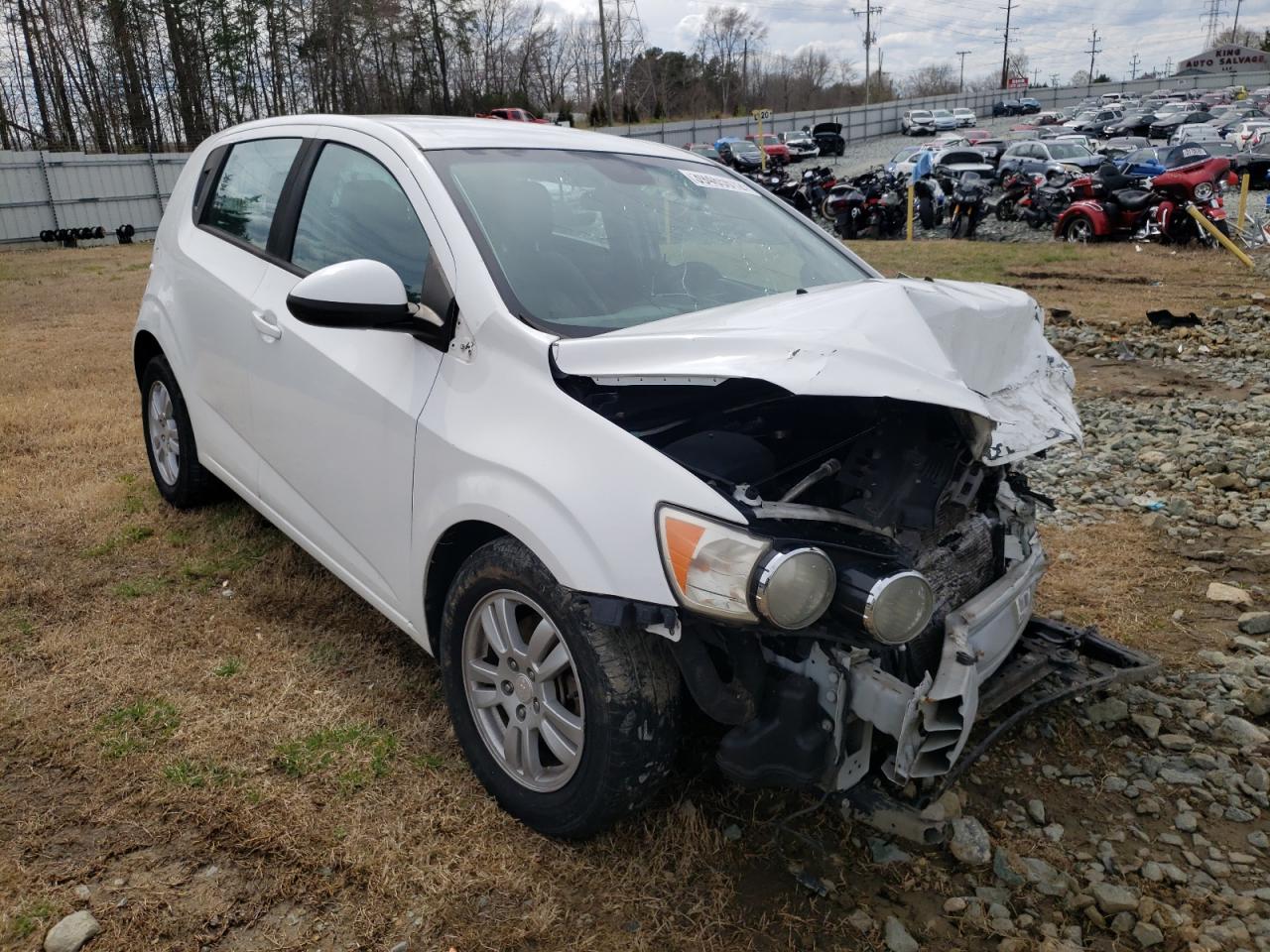 CHEVROLET SONIC LS 2012 with VIN 1G1JA6SH2C4164024 - Photo from auction
