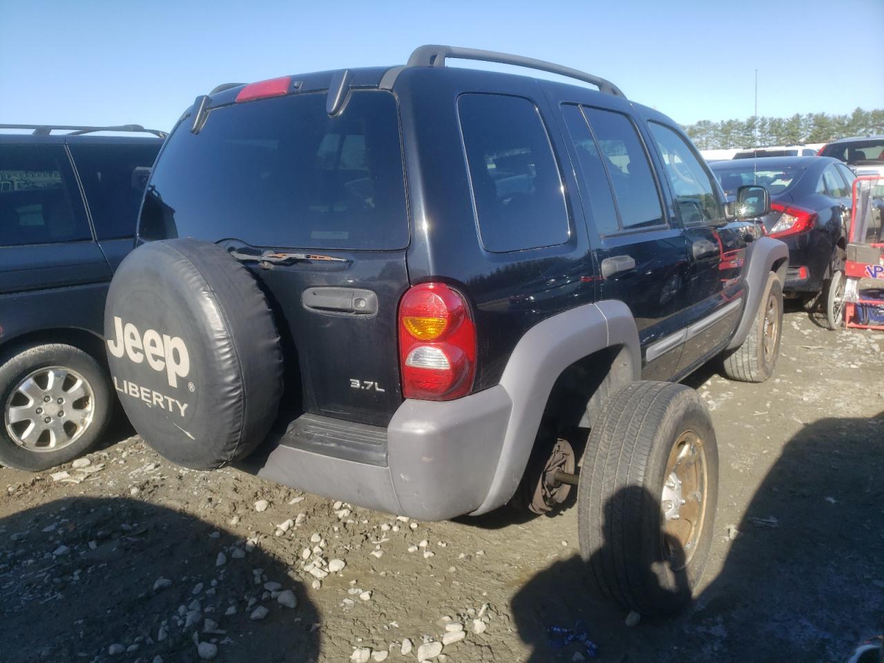 Photo 4 from auction – 2002 JEEP LIBERTY SP with VIN 1J8GL48K32W344224