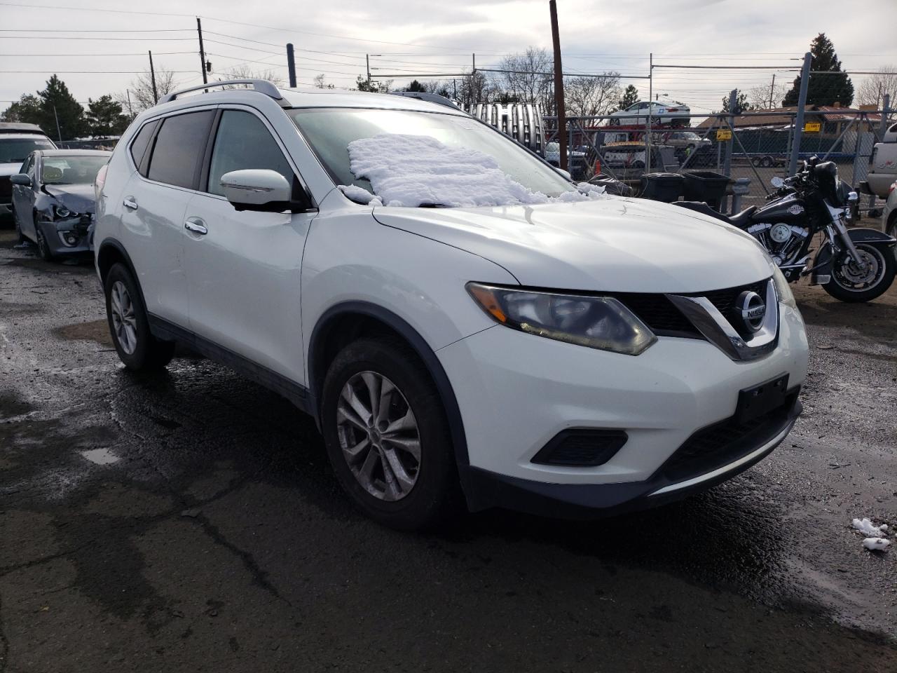 NISSAN ROGUE S 2014 with VIN 5N1AT2MV0EC770536 - Photo from auction