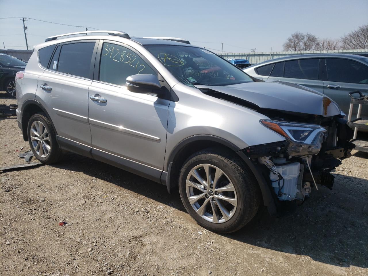 TOYOTA RAV4 LIMIT 2018 with VIN JTMDFREV3JD240159 - Photo from auction