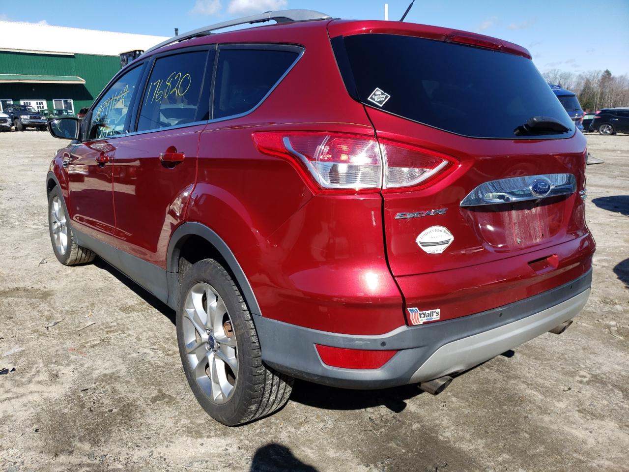 Photo 3 from auction – 2014 FORD ESCAPE TIT with VIN 1FMCU9JX2EUE31792