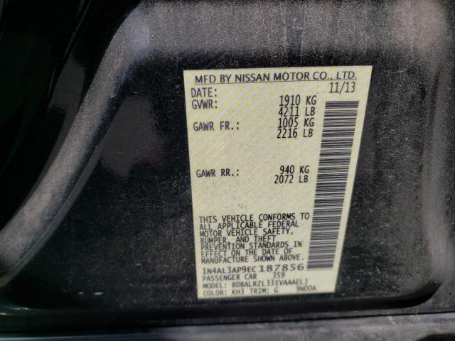 Photo 10 from auction – 2014 NISSAN ALTIMA 2.5 with VIN 1N4AL3AP9EC187856