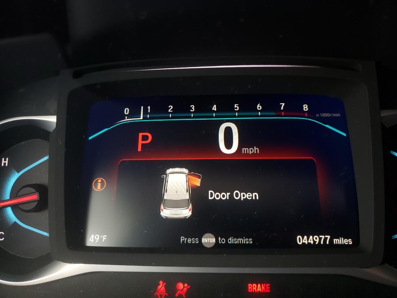 Photo 8 from auction – 2019 HONDA PILOT EX with VIN 5FNYF6H35KB074215