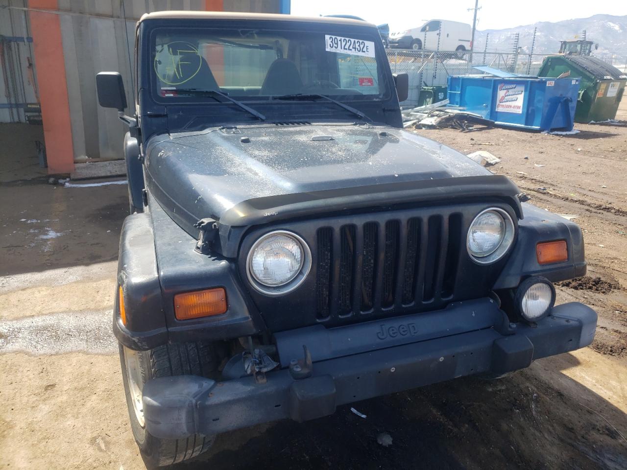 Photo 9 from auction – 1998 JEEP WRANGLER / with VIN 1J4FY49S0WP798752