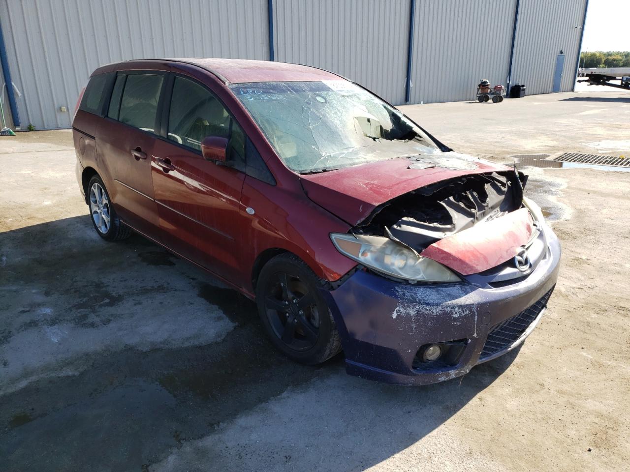 MAZDA 5 2009 with VIN JM1CR293390333799 - Photo from auction