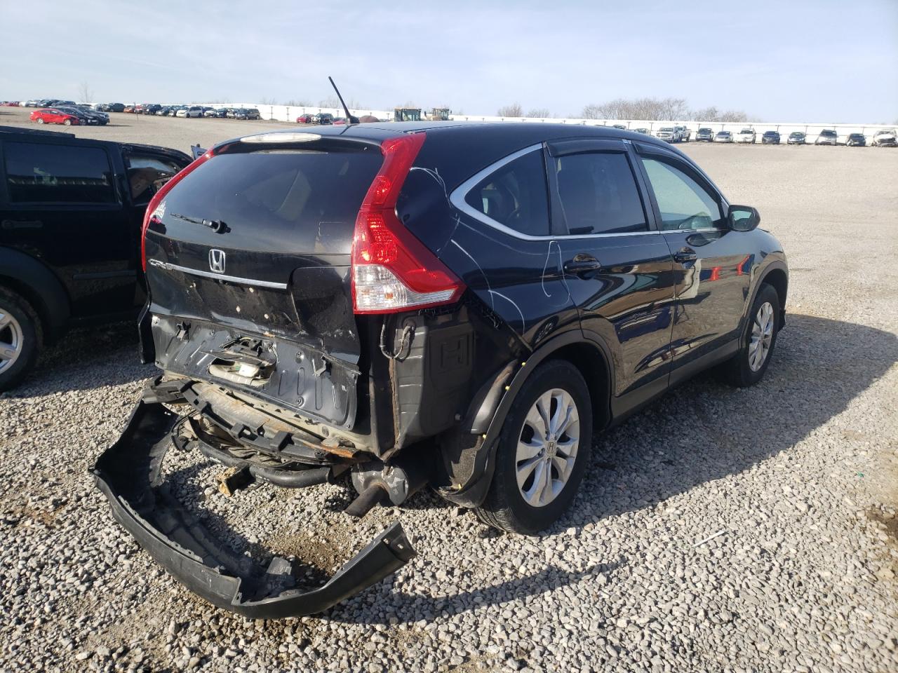 Photo 4 from auction – 2012 HONDA CR-V EX with VIN 5J6RM3H54CL014929