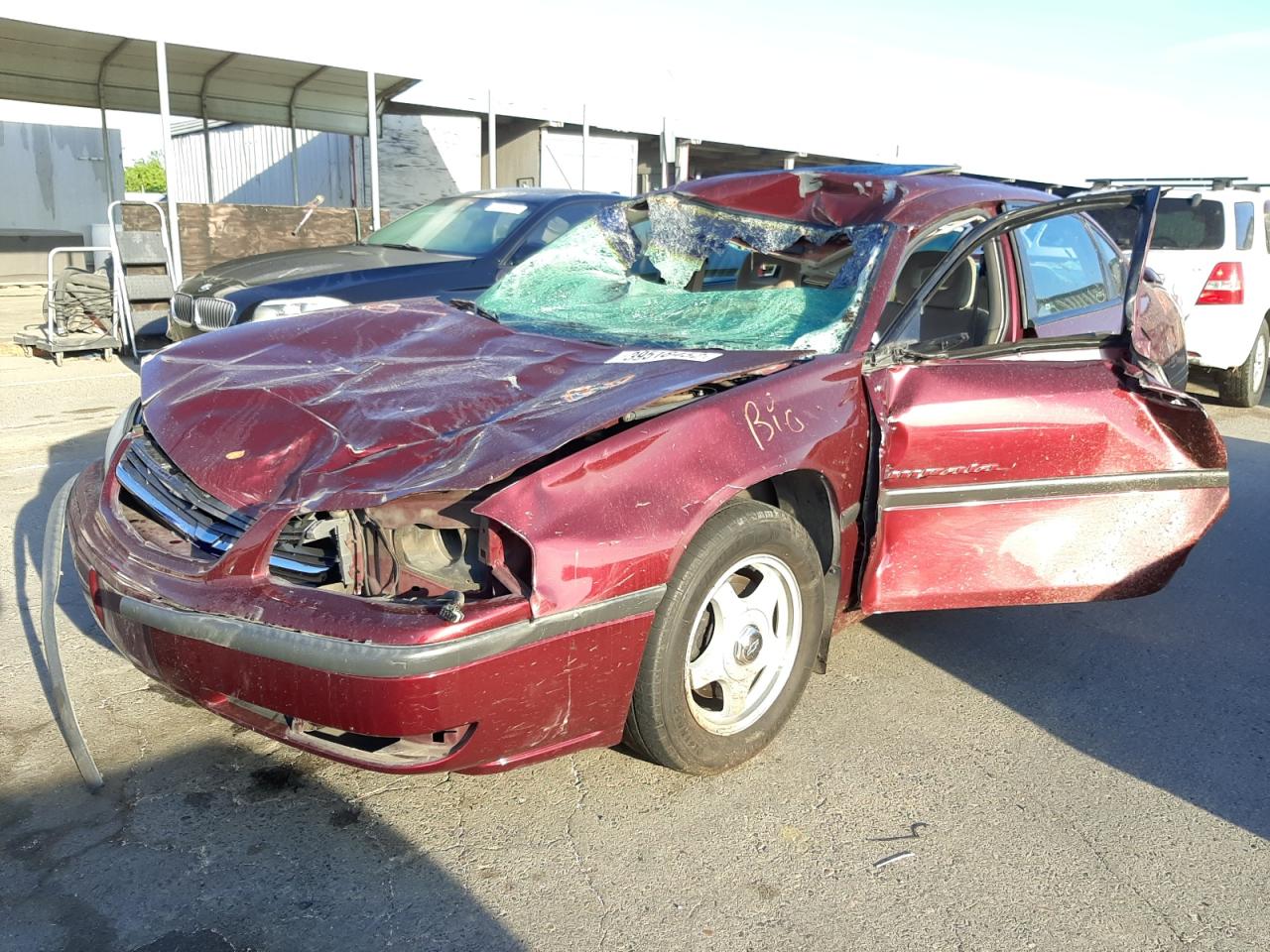 Photo 2 from auction – 2002 CHEVROLET IMPALA LS with VIN 2G1WH55K229258435