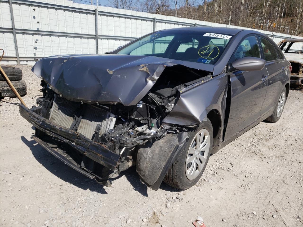 Photo 2 from auction – 2012 HYUNDAI SONATA GLS with VIN 5NPEB4AC9CH345843