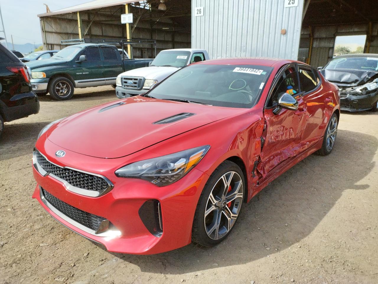 Photo 2 from auction – 2021 KIA STINGER GT with VIN KNAE35LC7M6096659
