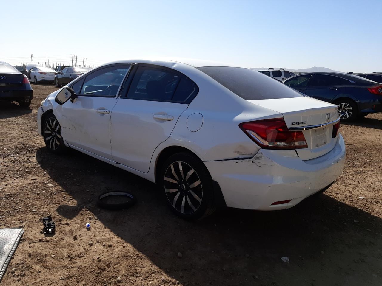 Photo 3 from auction – 2014 HONDA CIVIC EXL with VIN 19XFB2F9XEE009373