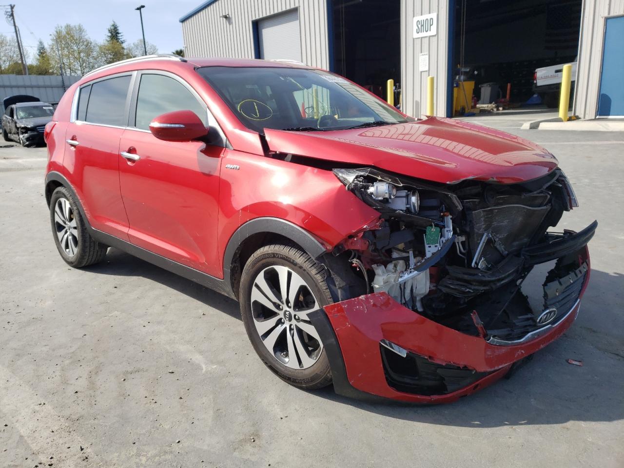 KIA SPORTAGE E 2012 with VIN KNDPCCA25C7173158 - Photo from auction