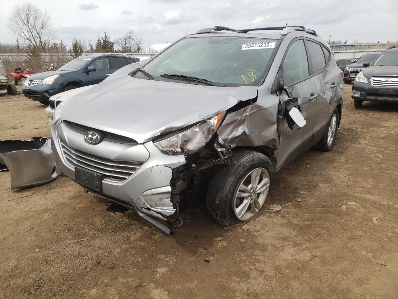 Photo 2 from auction – 2012 HYUNDAI TUCSON GLS with VIN KM8JU3AC8CU349760