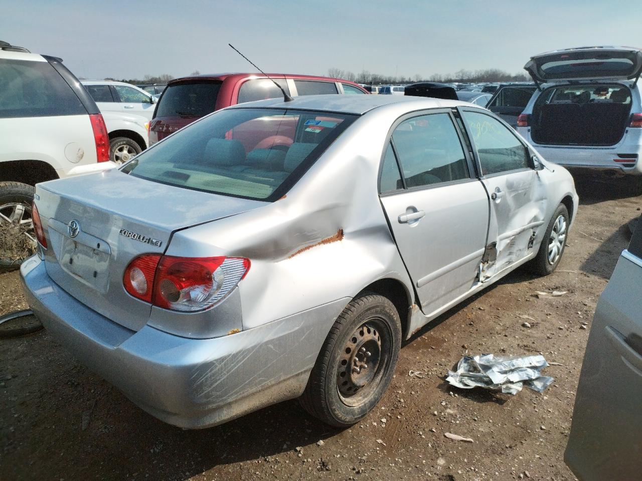Photo 4 from auction – 2007 TOYOTA COROLLA CE with VIN JTDBR32E370109135