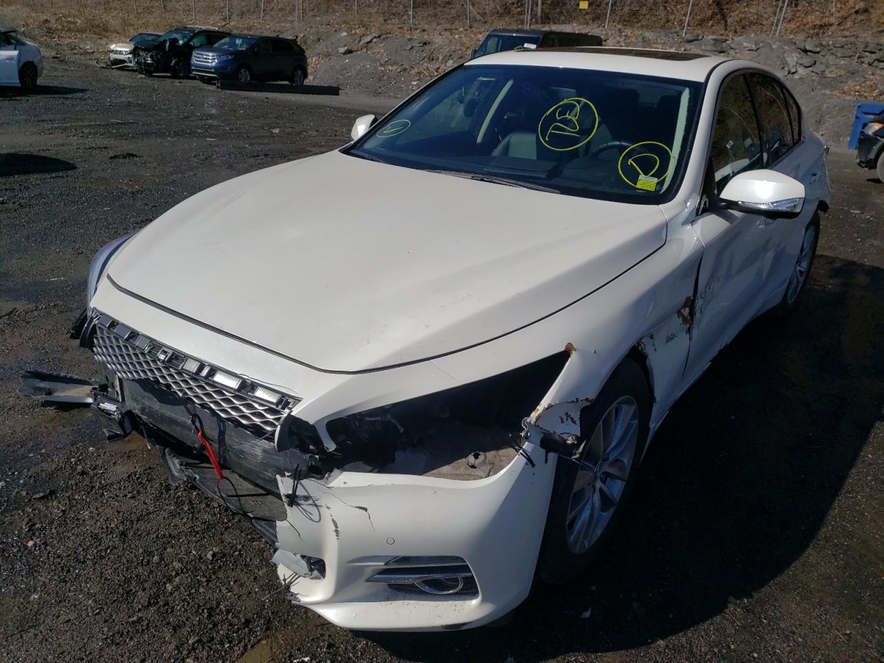 Photo 2 from auction – 2016 INFINITI Q50 PREMIU with VIN JN1EV7AR2GM341550