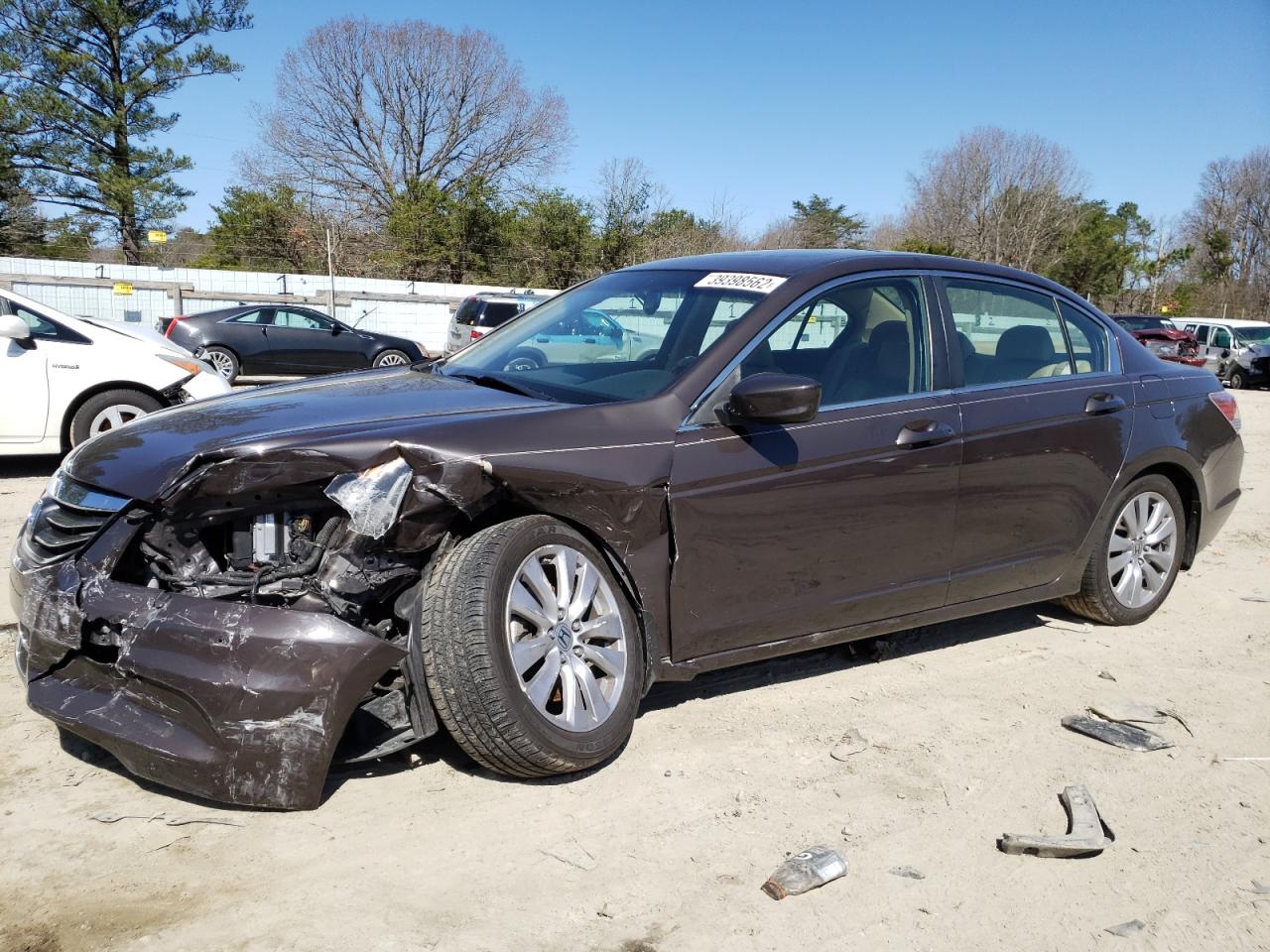 Photo 2 from auction – 2011 HONDA ACCORD EXL with VIN 1HGCP2F88BA018665