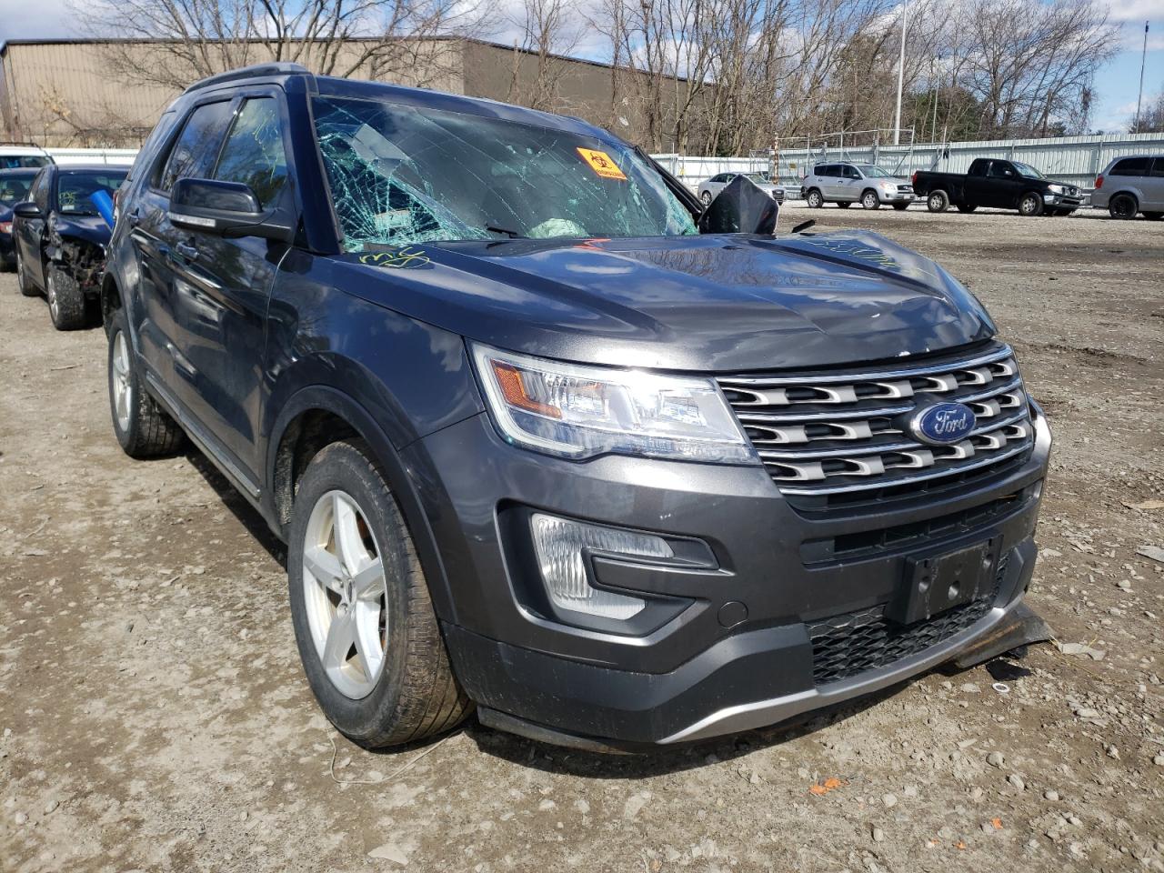 FORD EXPLORER X 2017 with VIN 1FM5K8D89HGC59115 - Photo from auction